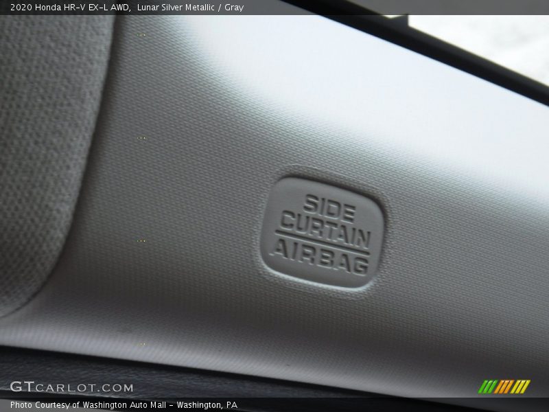 Lunar Silver Metallic / Gray 2020 Honda HR-V EX-L AWD