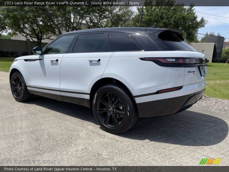Yulong White Metallic / Ebony 2021 Land Rover Range Rover Velar R-Dynamic S