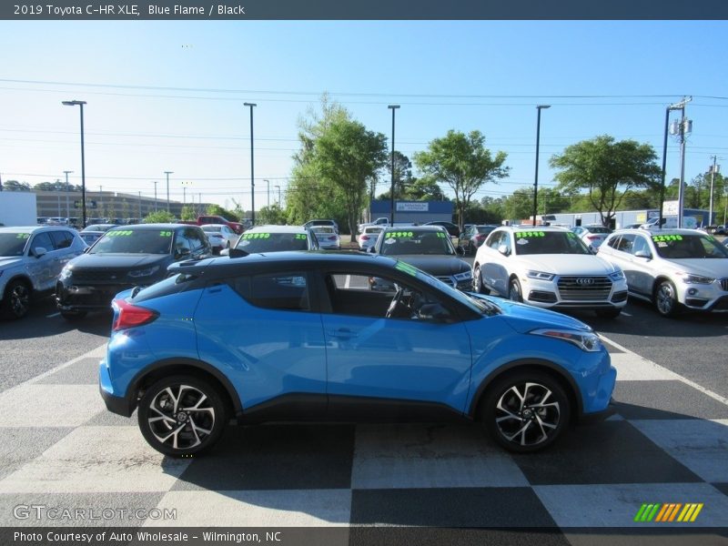 Blue Flame / Black 2019 Toyota C-HR XLE