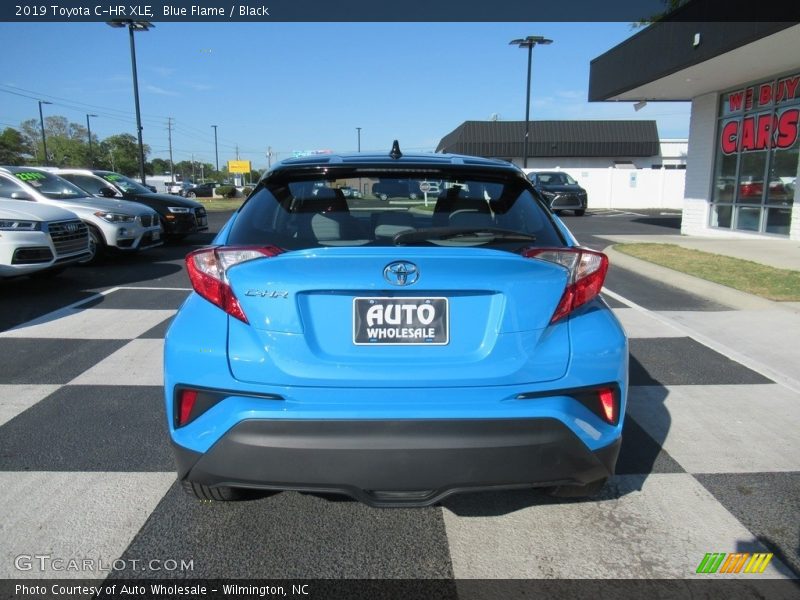 Blue Flame / Black 2019 Toyota C-HR XLE