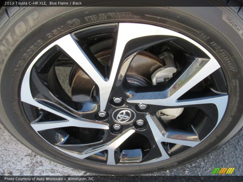 Blue Flame / Black 2019 Toyota C-HR XLE