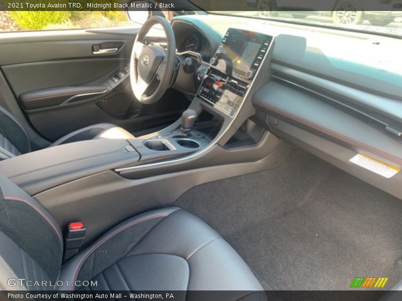 Midnight Black Metallic / Black 2021 Toyota Avalon TRD