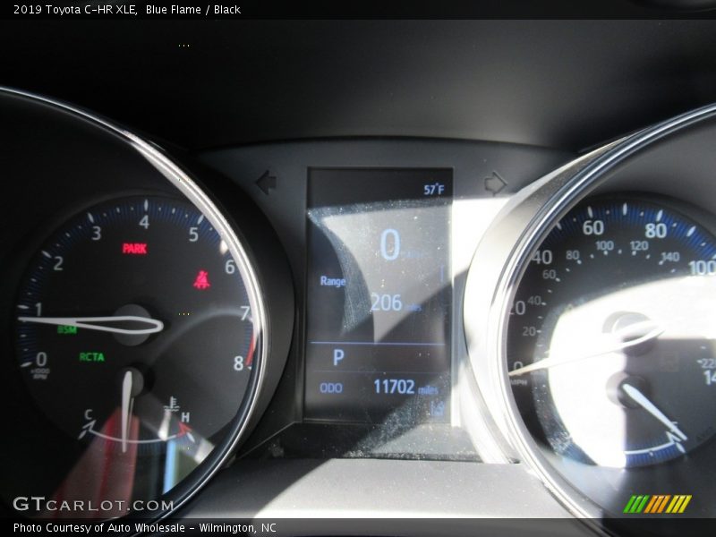 Blue Flame / Black 2019 Toyota C-HR XLE