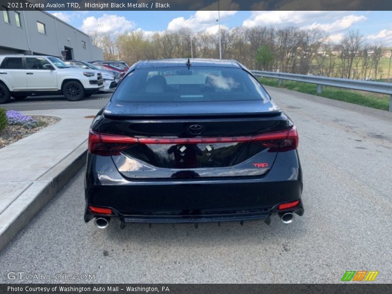 Midnight Black Metallic / Black 2021 Toyota Avalon TRD