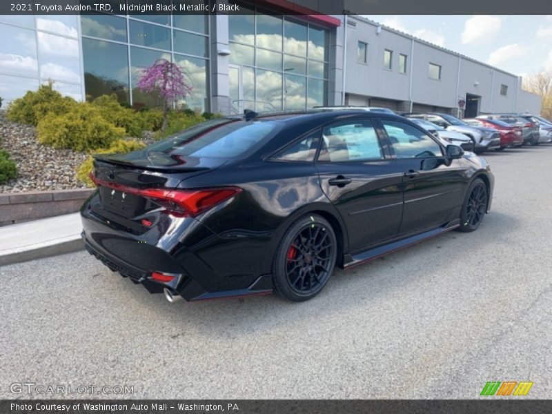 Midnight Black Metallic / Black 2021 Toyota Avalon TRD