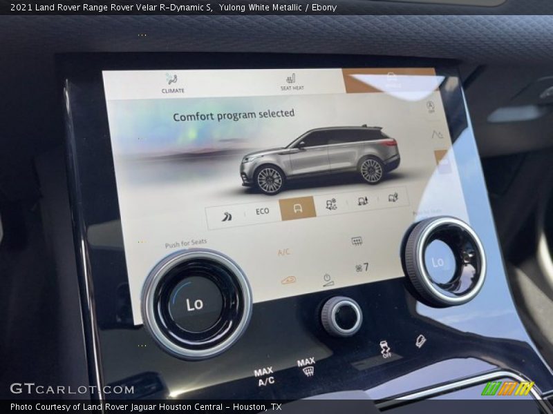 Yulong White Metallic / Ebony 2021 Land Rover Range Rover Velar R-Dynamic S