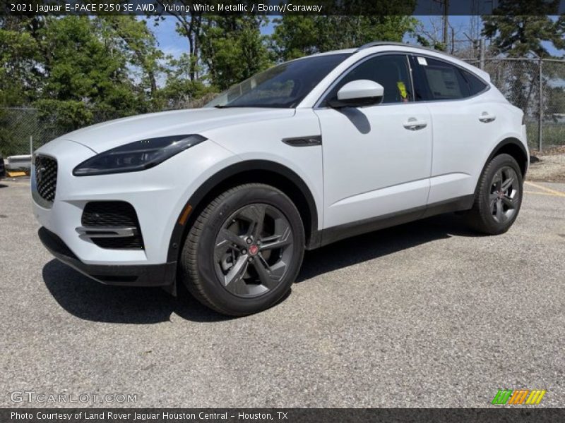 Yulong White Metallic / Ebony/Caraway 2021 Jaguar E-PACE P250 SE AWD