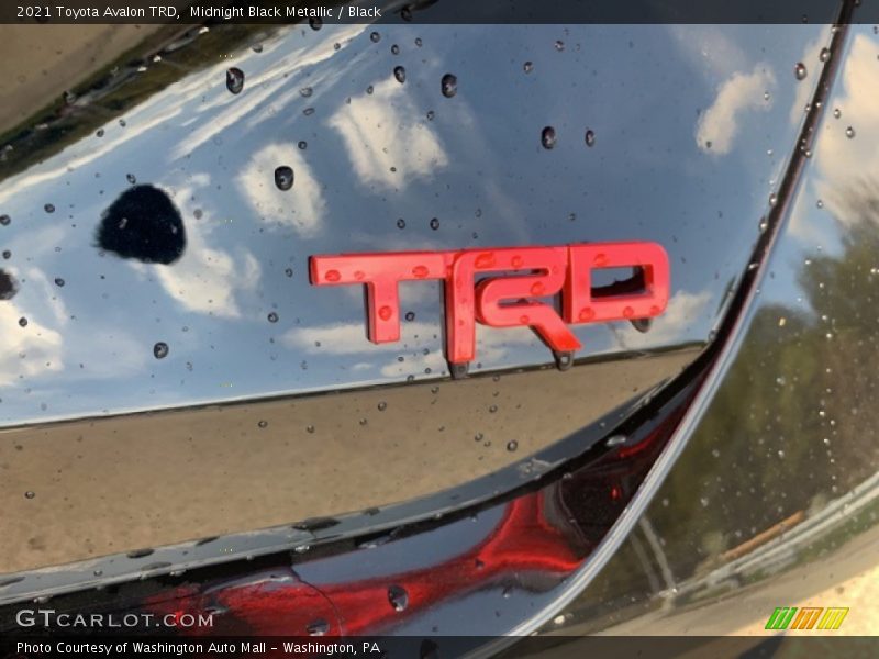 Midnight Black Metallic / Black 2021 Toyota Avalon TRD