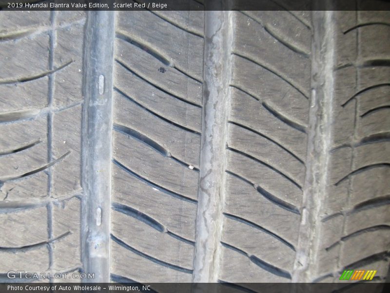 Scarlet Red / Beige 2019 Hyundai Elantra Value Edition