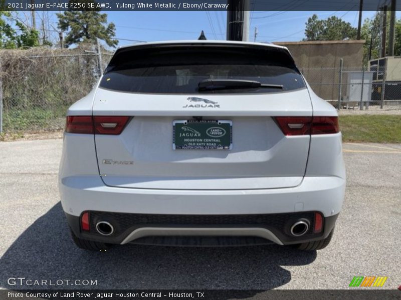 Yulong White Metallic / Ebony/Caraway 2021 Jaguar E-PACE P250 SE AWD