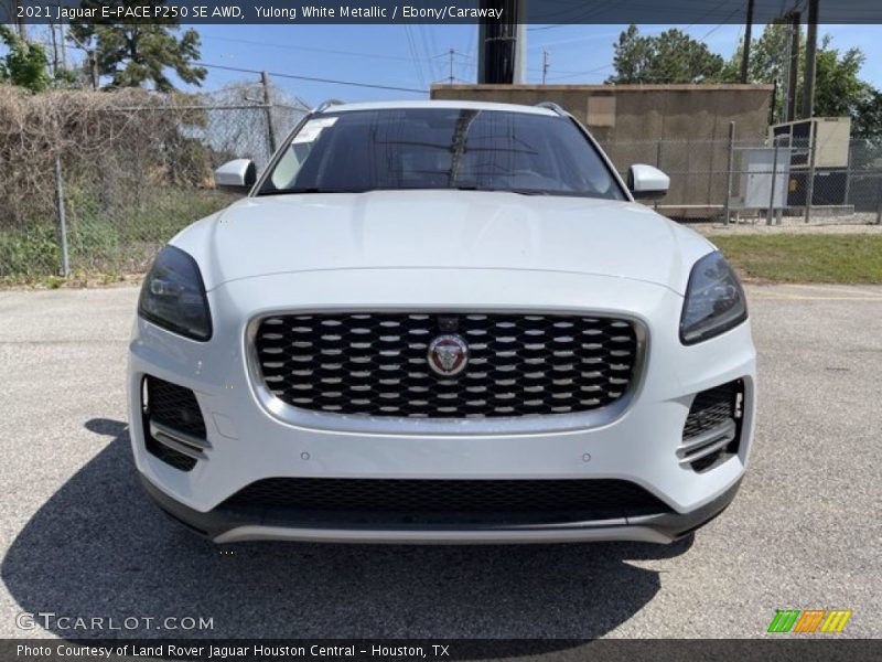 Yulong White Metallic / Ebony/Caraway 2021 Jaguar E-PACE P250 SE AWD