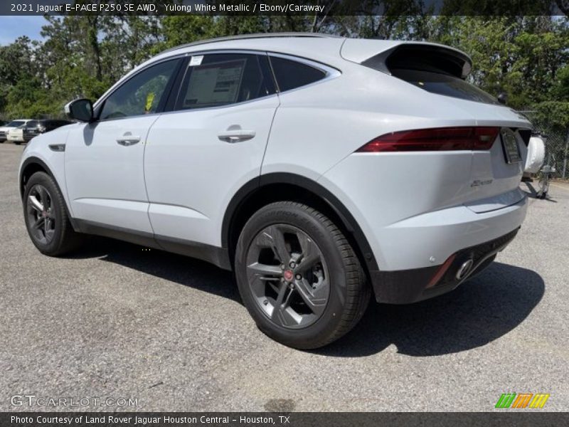Yulong White Metallic / Ebony/Caraway 2021 Jaguar E-PACE P250 SE AWD