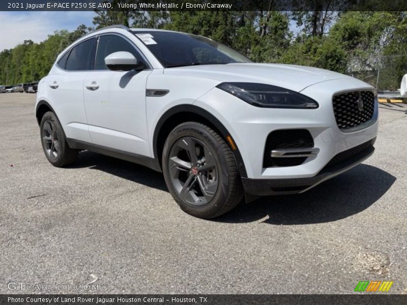 Yulong White Metallic / Ebony/Caraway 2021 Jaguar E-PACE P250 SE AWD
