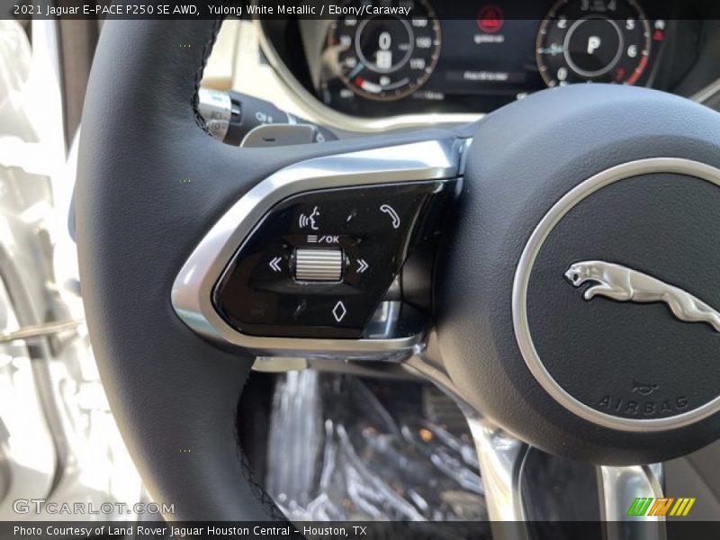 Yulong White Metallic / Ebony/Caraway 2021 Jaguar E-PACE P250 SE AWD