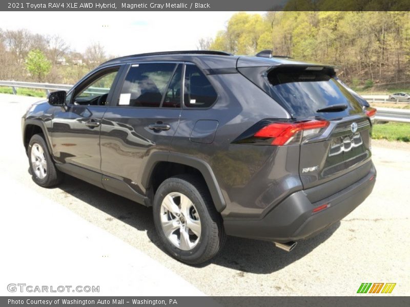 Magnetic Gray Metallic / Black 2021 Toyota RAV4 XLE AWD Hybrid