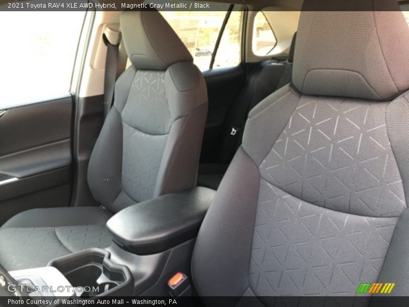 Magnetic Gray Metallic / Black 2021 Toyota RAV4 XLE AWD Hybrid