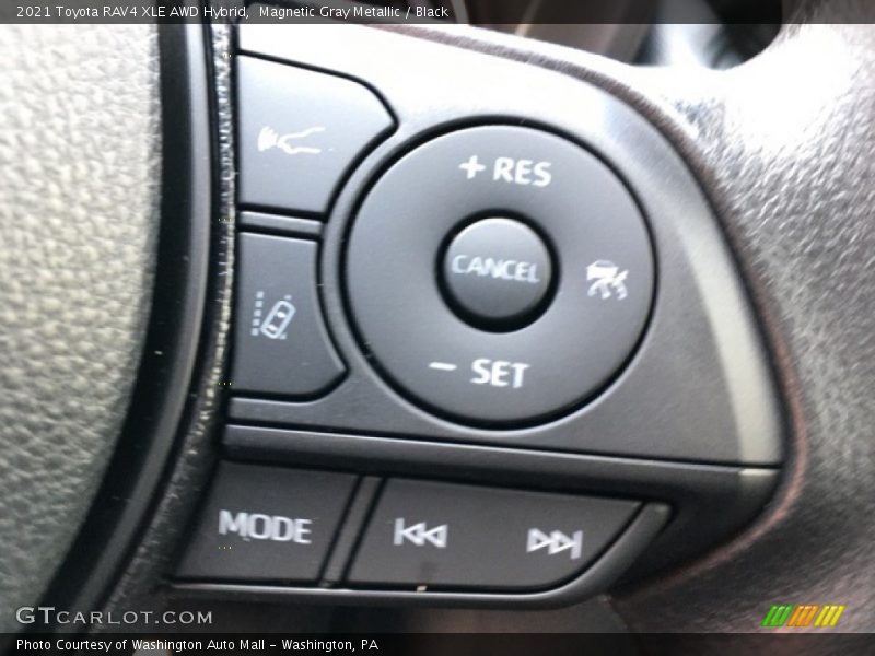 Magnetic Gray Metallic / Black 2021 Toyota RAV4 XLE AWD Hybrid