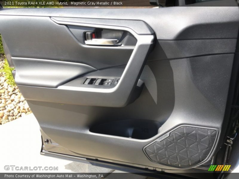 Magnetic Gray Metallic / Black 2021 Toyota RAV4 XLE AWD Hybrid
