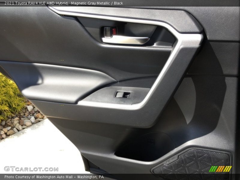 Magnetic Gray Metallic / Black 2021 Toyota RAV4 XLE AWD Hybrid