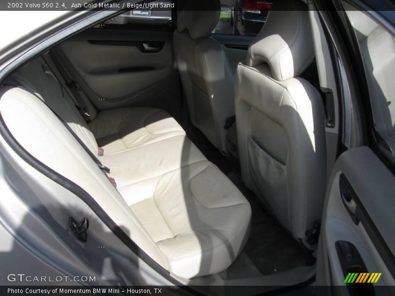 Ash Gold Metallic / Beige/Light Sand 2002 Volvo S60 2.4