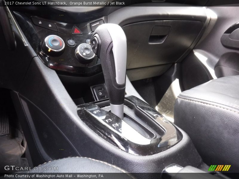 Orange Burst Metallic / Jet Black 2017 Chevrolet Sonic LT Hatchback