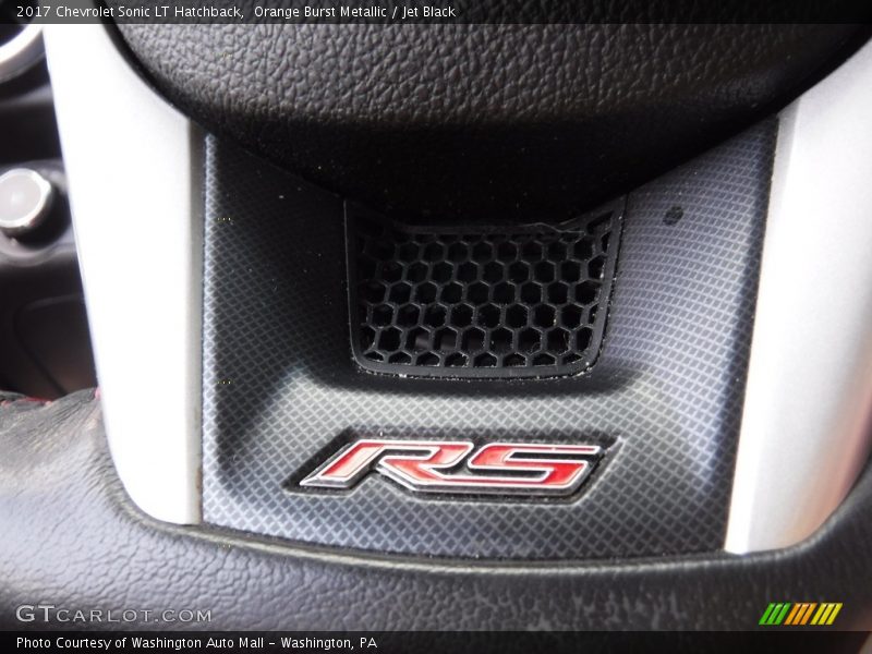 Orange Burst Metallic / Jet Black 2017 Chevrolet Sonic LT Hatchback