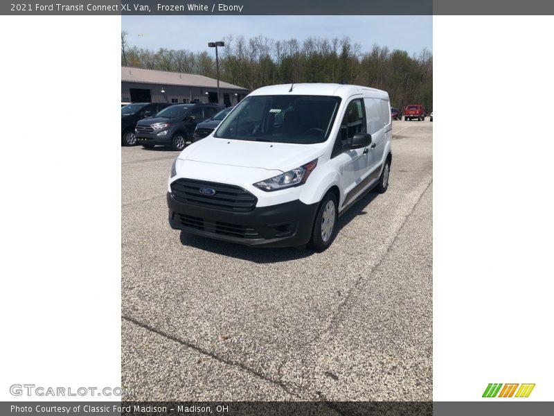 Frozen White / Ebony 2021 Ford Transit Connect XL Van