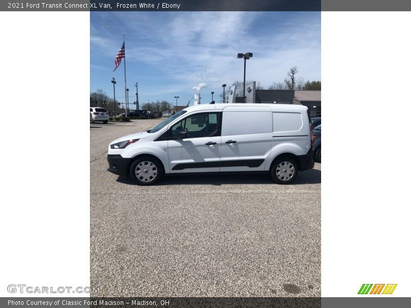 Frozen White / Ebony 2021 Ford Transit Connect XL Van