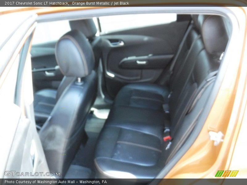 Orange Burst Metallic / Jet Black 2017 Chevrolet Sonic LT Hatchback