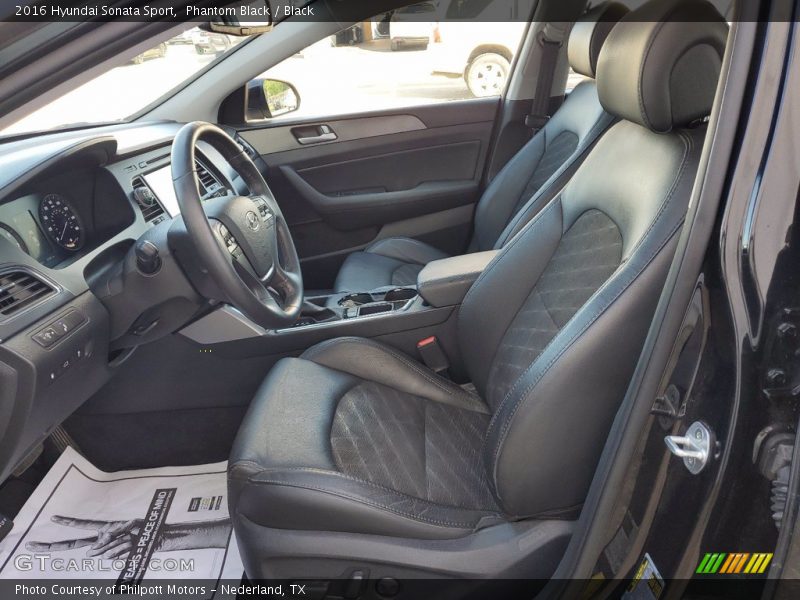 Phantom Black / Black 2016 Hyundai Sonata Sport