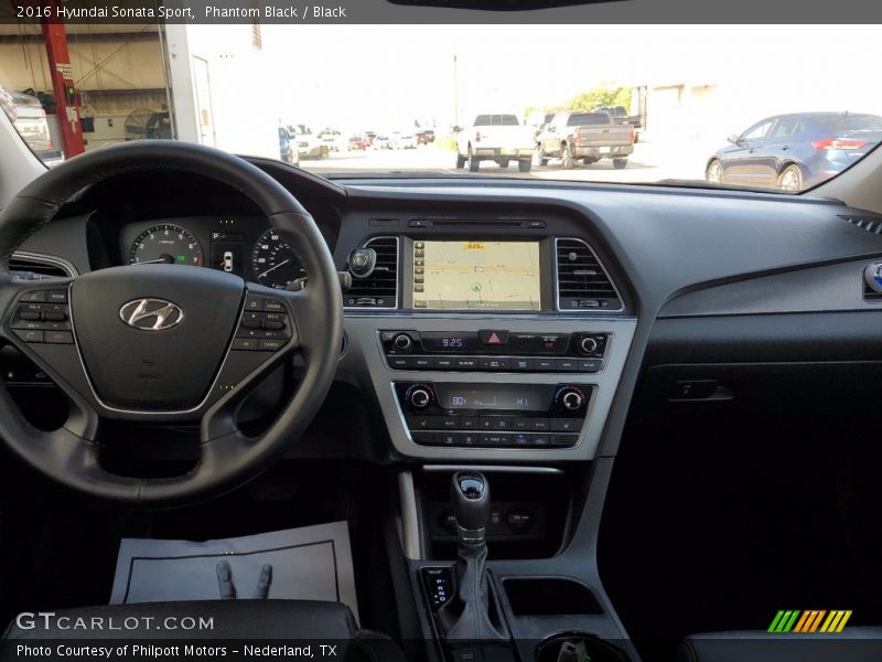 Phantom Black / Black 2016 Hyundai Sonata Sport