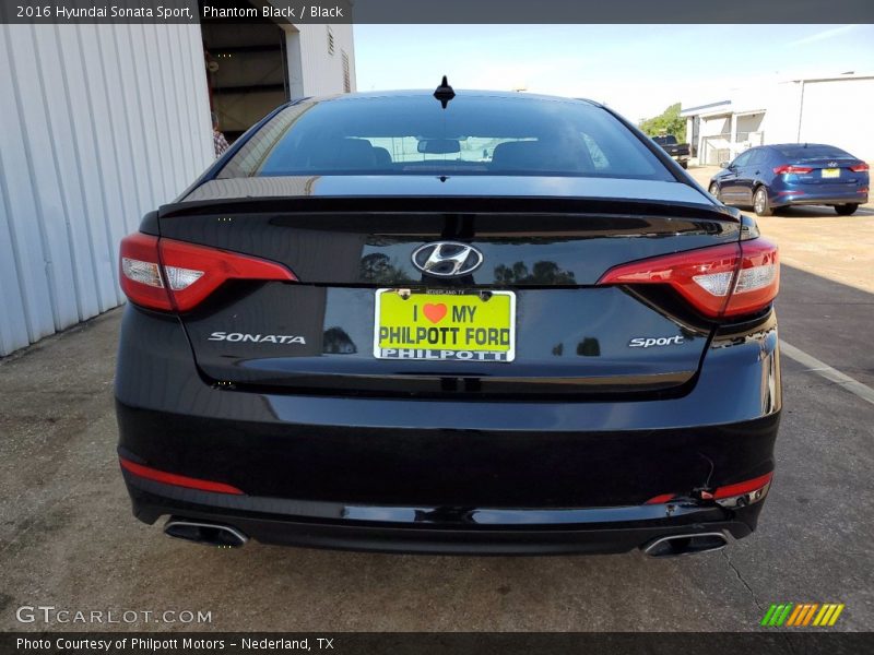 Phantom Black / Black 2016 Hyundai Sonata Sport