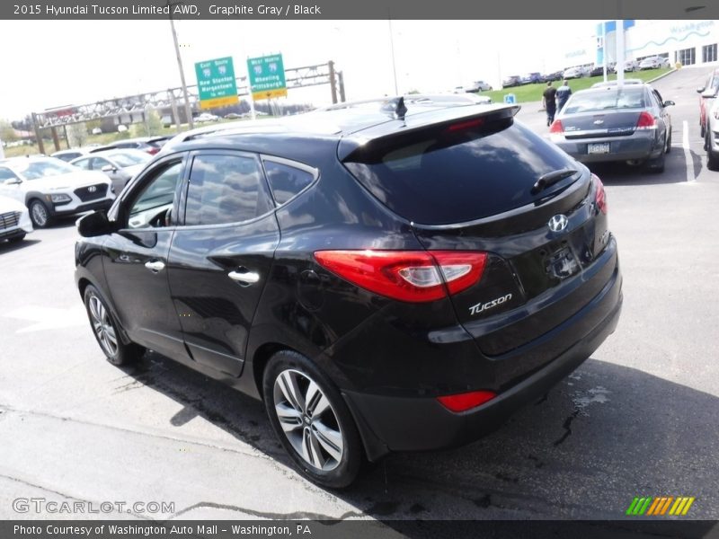 Graphite Gray / Black 2015 Hyundai Tucson Limited AWD