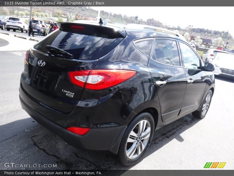 Graphite Gray / Black 2015 Hyundai Tucson Limited AWD