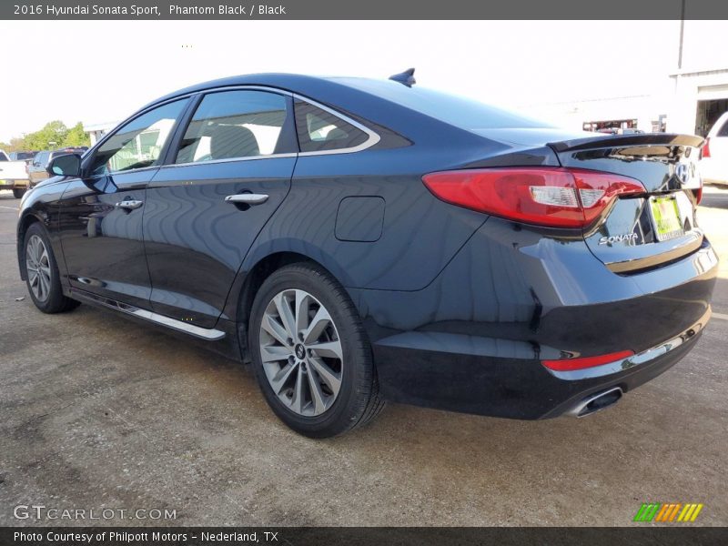 Phantom Black / Black 2016 Hyundai Sonata Sport