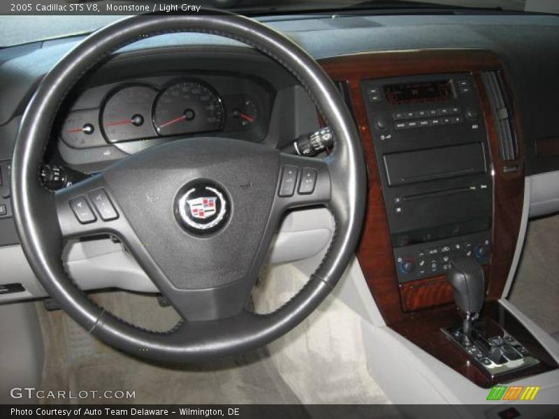 Moonstone / Light Gray 2005 Cadillac STS V8