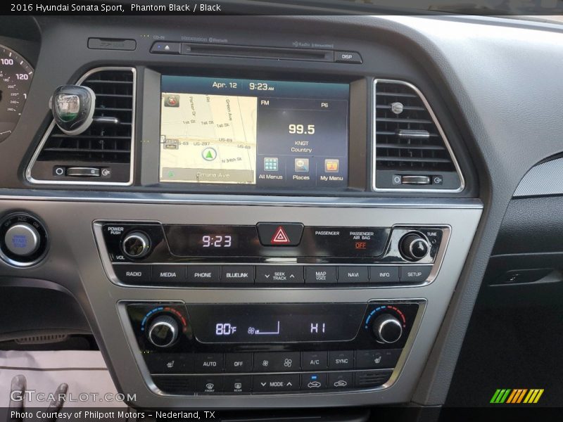 Phantom Black / Black 2016 Hyundai Sonata Sport
