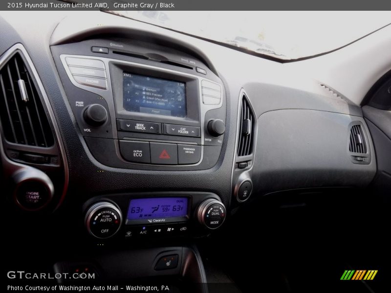 Graphite Gray / Black 2015 Hyundai Tucson Limited AWD