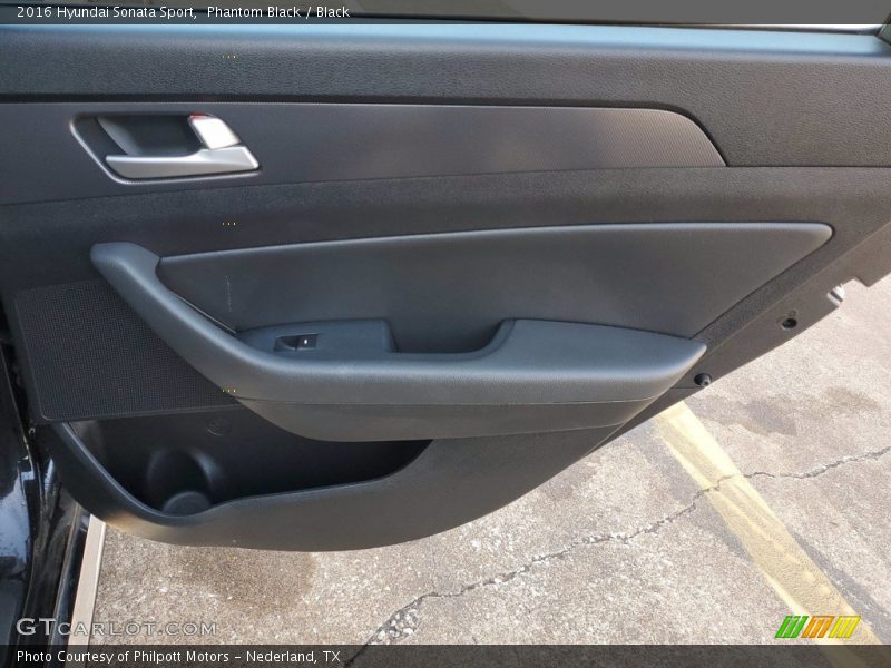 Phantom Black / Black 2016 Hyundai Sonata Sport