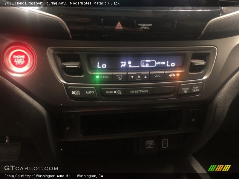 Modern Steel Metallic / Black 2021 Honda Passport Touring AWD