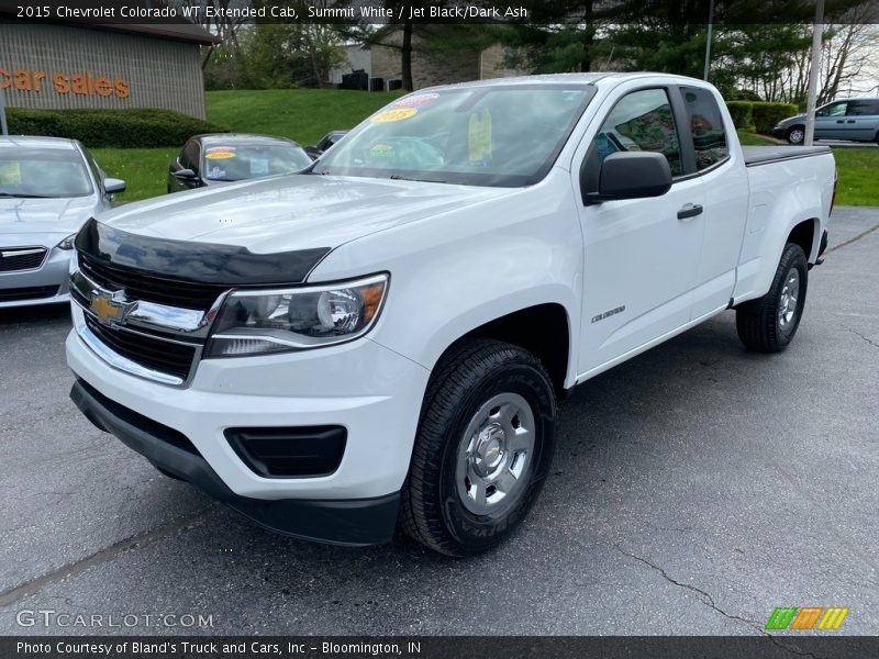 Summit White / Jet Black/Dark Ash 2015 Chevrolet Colorado WT Extended Cab