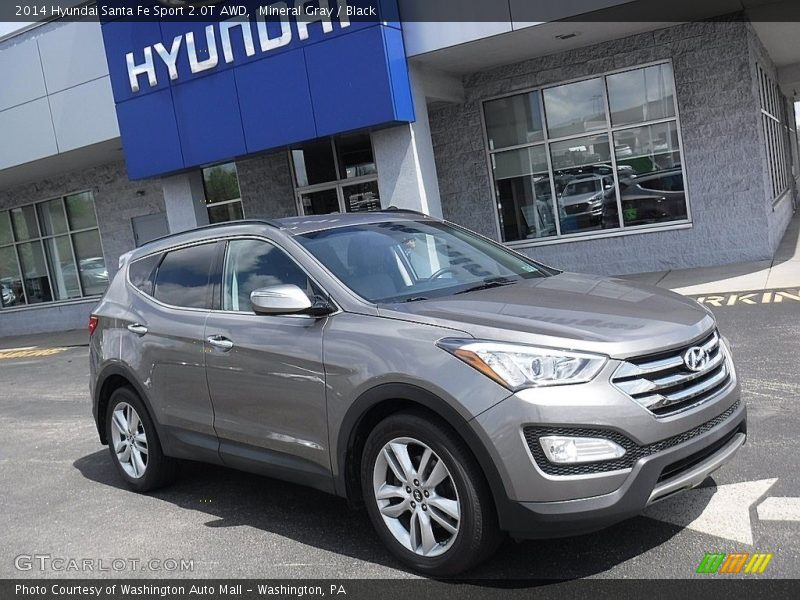 Mineral Gray / Black 2014 Hyundai Santa Fe Sport 2.0T AWD
