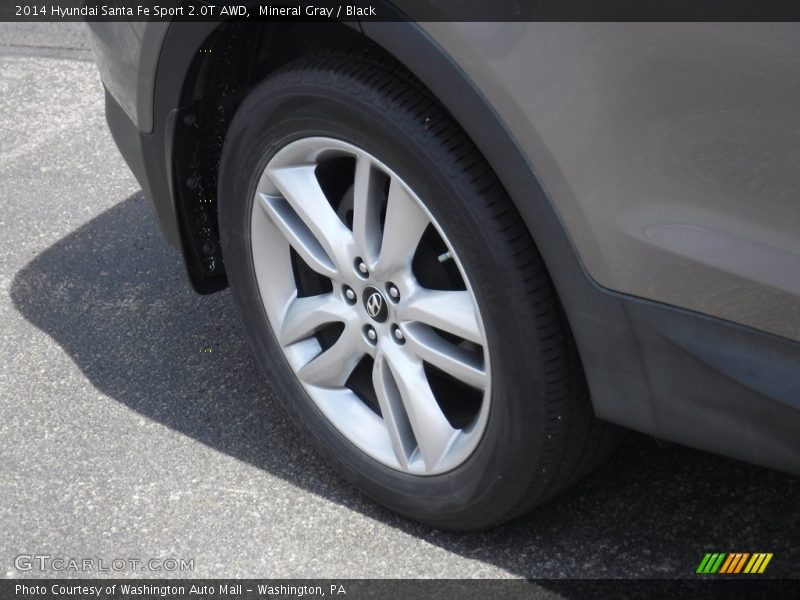 Mineral Gray / Black 2014 Hyundai Santa Fe Sport 2.0T AWD
