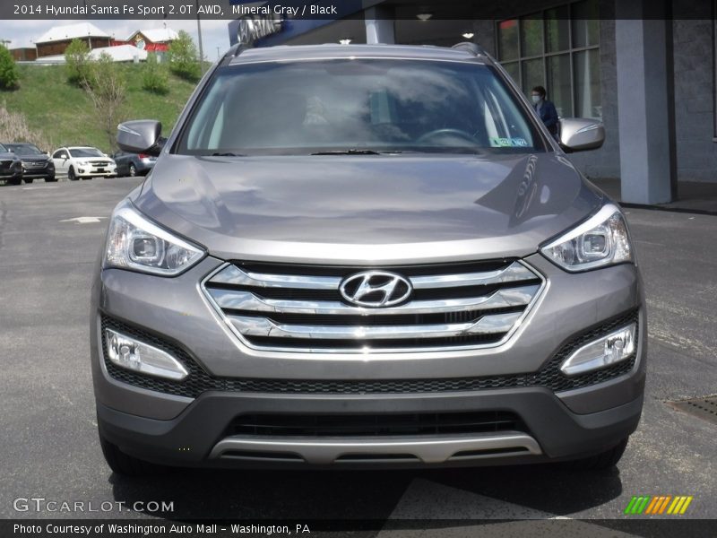 Mineral Gray / Black 2014 Hyundai Santa Fe Sport 2.0T AWD