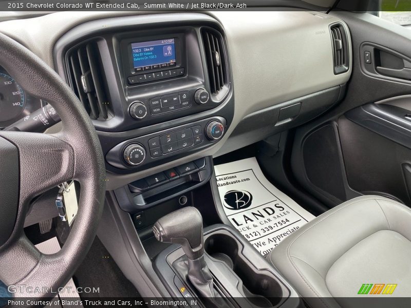 Summit White / Jet Black/Dark Ash 2015 Chevrolet Colorado WT Extended Cab