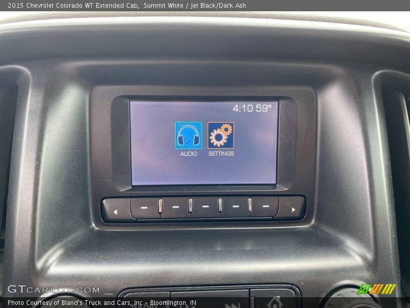 Summit White / Jet Black/Dark Ash 2015 Chevrolet Colorado WT Extended Cab