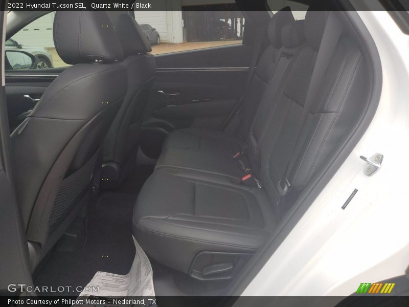 Quartz White / Black 2022 Hyundai Tucson SEL