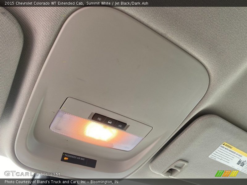 Summit White / Jet Black/Dark Ash 2015 Chevrolet Colorado WT Extended Cab