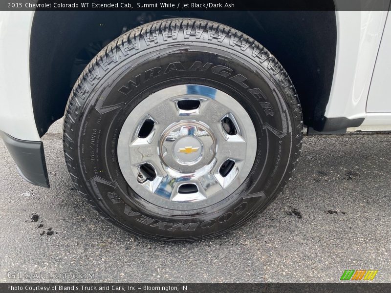 Summit White / Jet Black/Dark Ash 2015 Chevrolet Colorado WT Extended Cab