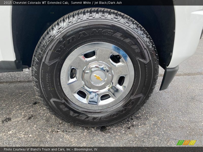 Summit White / Jet Black/Dark Ash 2015 Chevrolet Colorado WT Extended Cab